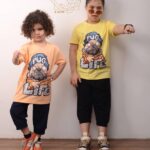 ست بلوز و شلوارک پسرانه با طرح سگ پوگ