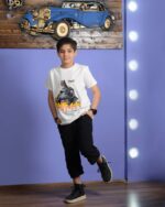 ست تی‌شرت و شلوارک پسرانه با طرح بتمن - Image 2