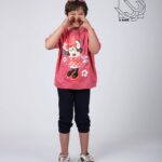 ست بلوز و شلوار بهاره با طرح میکی موس