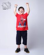 ست بلوز و شلوار پسرانه بهاره با طرح اسپایدرمن