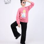 بلوز تک دخترانه با طرح سیندرلا