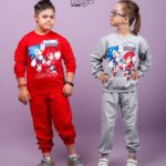 ست بلوز و شلوار پسرانه پاییزه با طرح سونیک