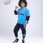 ست بلوز و شلوار پاییزه پسرانه با طرح بتمن