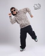 سوئیشرت تک پلنگی اسپورت دخترانه و پسرانه پاییزه - Image 4