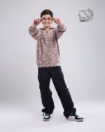 سوئیشرت تک پلنگی اسپورت دخترانه و پسرانه پاییزه