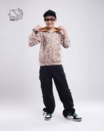 سوئیشرت تک پلنگی اسپورت دخترانه و پسرانه پاییزه - Image 3