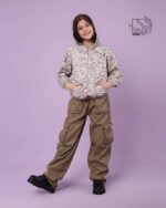 سوئیشرت تک پلنگی اسپورت دخترانه و پسرانه پاییزه - Image 2