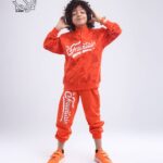 ست هودی و شلوار نیم زیپ پسرانه پاییزه