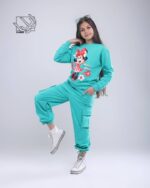 ست بلوز و شلوار پاییزه دخترانه با طرح مینی موس