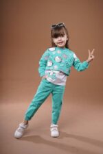 ست 3 تیکه دخترانه بهاره با طرح کیتی - Image 7
