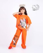 ست تیشرت و شلوار بهاره دخترانه با طرح مینی موس - Image 3