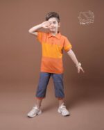 ست تی شرت و شلوار کمرکش پسرانه بهاره - Image 3