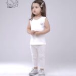 ست تاپ و شلوار ساده بهاره دخترانه