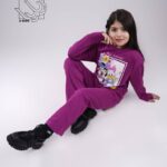 ست تی شرت و شلوار دخترانه بهاره با طرح میکی موس
