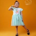 پیراهن دخترانه بهاره با طرح summer - 01