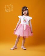 پیراهن دخترانه بهاره با طرح summer - 02