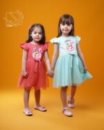 پیراهن دخترانه بهاره با طرح summer - 03