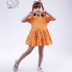 پیراهن دخترانه بهاره گل گلی