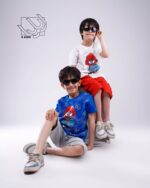 ست تی شرت و شلوارک پسرانه بهاره با طرح اسپایدرمن - Image 2