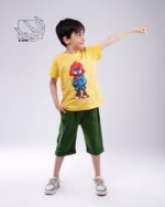 ست تی شرت و شلوارک پسرانه بهاره با طرح اسپایدرمن - Image 5