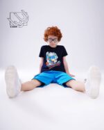 ست تی شرت و شلوارک پسرانه بهاره با طرح سونیک - Image 6