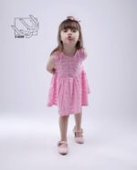 پیراهن زاپ‌دار دخترانه بهاره - تصویر 5