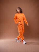 ست بلوز و شلوار جیب‌دار پاییزه دخترانه و پسرانه با طرح مداد رنگی - تصویر 6