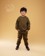 ست بلوز و شلوار ساده پاییزه دخترانه و پسرانه با طرح مداد رنگی (3 تا 5 سال) - Image 21