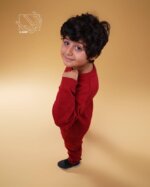 ست بلوز و شلوار ساده پاییزه دخترانه و پسرانه با طرح مداد رنگی (3 تا 5 سال) - Image 20