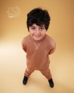 ست بلوز و شلوار ساده پاییزه دخترانه و پسرانه با طرح مداد رنگی (3 تا 5 سال) - Image 19