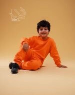 ست بلوز و شلوار ساده پاییزه دخترانه و پسرانه با طرح مداد رنگی (3 تا 5 سال) - Image 24