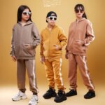 ست سویشرت و شلوار اسپورت دخترانه و پسرانه پاییزه (8 تا 10 سال)