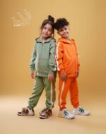 ست سویشرت و شلوار اسپورت دخترانه و پسرانه پاییزه (11 تا 12 سال) - Image 10
