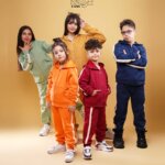 ست سویشرت و شلوار اسپورت دخترانه و پسرانه پاییزه (5 تا 7 سال)