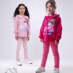 ست بلوز و شلوار دخترانه پاییزه با طرح دختر بداخلاق