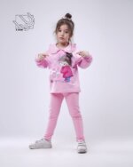 ست بلوز و شلوار دخترانه پاییزه با طرح دختر بداخلاق - تصویر 3