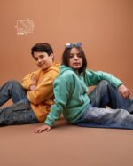 هودی تک نیم زیپ پاییزه دخترانه و پسرانه - تصویر 3