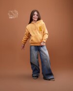 هودی تک نیم زیپ پاییزه دخترانه و پسرانه - تصویر 8