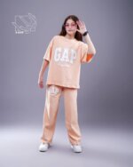 ست بلوز و شلوار دخترانه بهاره با طرح گپ - Image 4