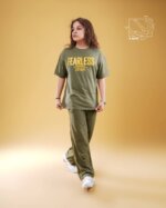 ست تیشرت و شلوار قیطون دوزی شده اسپورت بهاره - ست خواهر برادری - Image 3