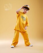 ست تیشرت و شلوار قیطون دوزی شده اسپورت بهاره - ست خواهر برادری - Image 5