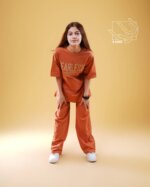 ست تیشرت و شلوار قیطون دوزی شده اسپورت بهاره - ست خواهر برادری - Image 7