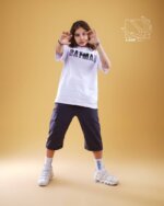 ست تیشرت و شلوارک بهاره پسرانه با طرح بتمن - Image 2