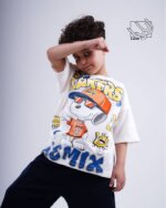 ست تیشرت و شلوارک پسرانه بهاره با طرح لیکرز lakers - تصویر 6