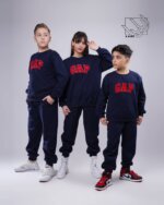 ست بلوز و شلوار دخترانه و پسرانه پاییزه با طرح گپ اسپورت