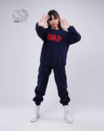 ست بلوز و شلوار دخترانه و پسرانه پاییزه با طرح گپ اسپورت - Image 2