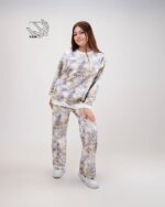 ست بلوز و شلوار دخترانه پاییزه با طرح هاوایی - تصویر 3