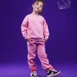 ست بلوز و شلوار دخترانه پاییزه پاستیلی اسپورت