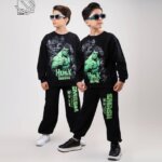 ست بلوز و شلوار پسرانه پاییزه با طرح هالک