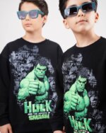 ست بلوز و شلوار پسرانه پاییزه با طرح هالک - تصویر 2